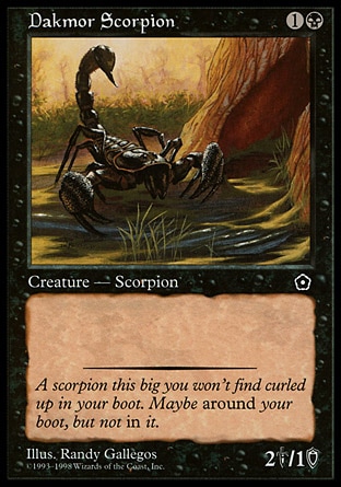 《ダクムーアの蠍/Dakmor Scorpion》 [P02]