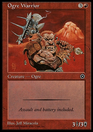 《オーガの戦士/Ogre Warrior》 [P02]