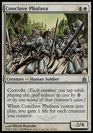 《議事会の密集軍/Conclave Phalanx》 [RAV]