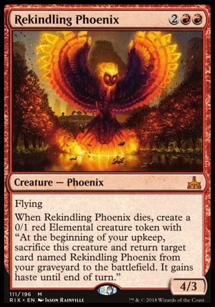 Rekindling Phoenix - Magic: the Gathering