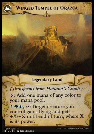 Winged Temple of Orazca - Magic: the Gathering