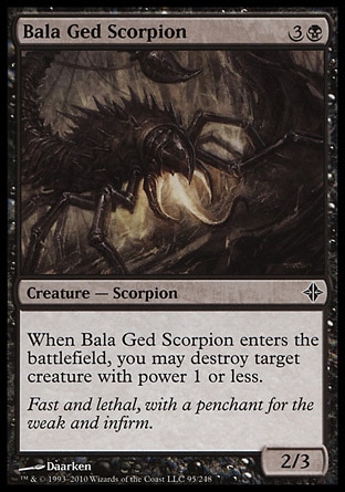 《バーラ・ゲドの蠍/Bala Ged Scorpion》 [ROE]
