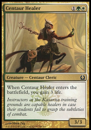 《ケンタウルスの癒し手/Centaur Healer》 [RTR]