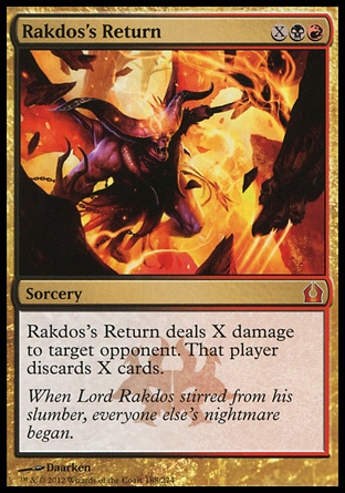 《ラクドスの復活/Rakdos's Return》 [RTR]