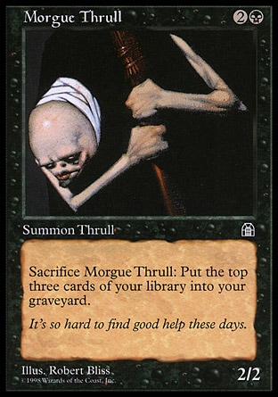《モルグのスラル/Morgue Thrull》 [STH]