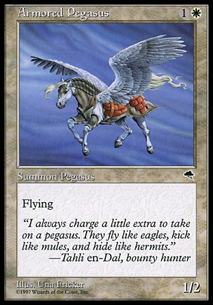 《鎧のペガサス/Armored Pegasus》 [TMP]