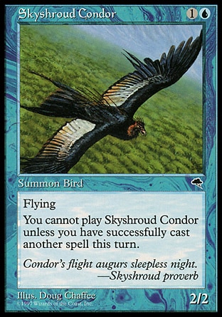 《スカイシュラウドのコンドル/Skyshroud Condor》 [TMP]