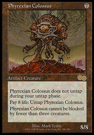 《ファイレクシアの巨像/Phyrexian Colossus》 [USG]