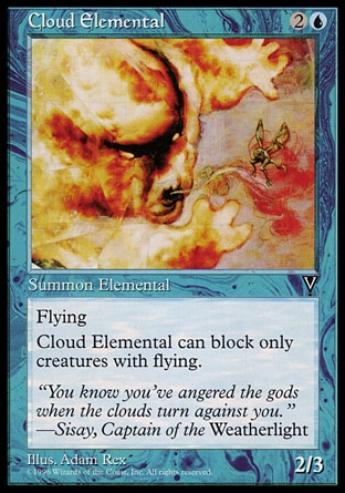 《雲の精霊/Cloud Elemental》 [VIS]