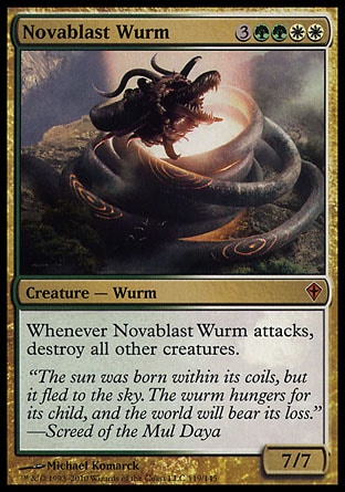 《新星破のワーム/Novablast Wurm》 [WWK]