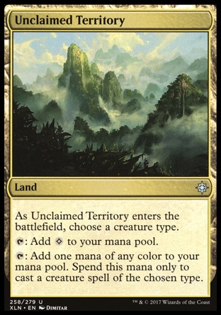 Unclaimed Territory - Magic: the Gathering