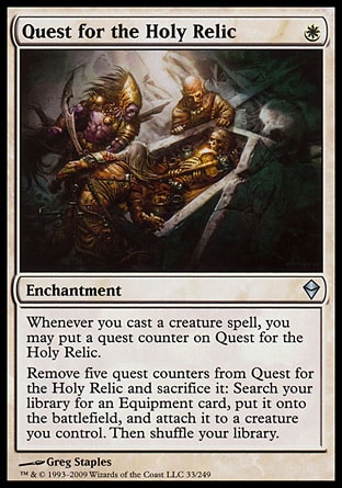 Quest for the Holy Relic